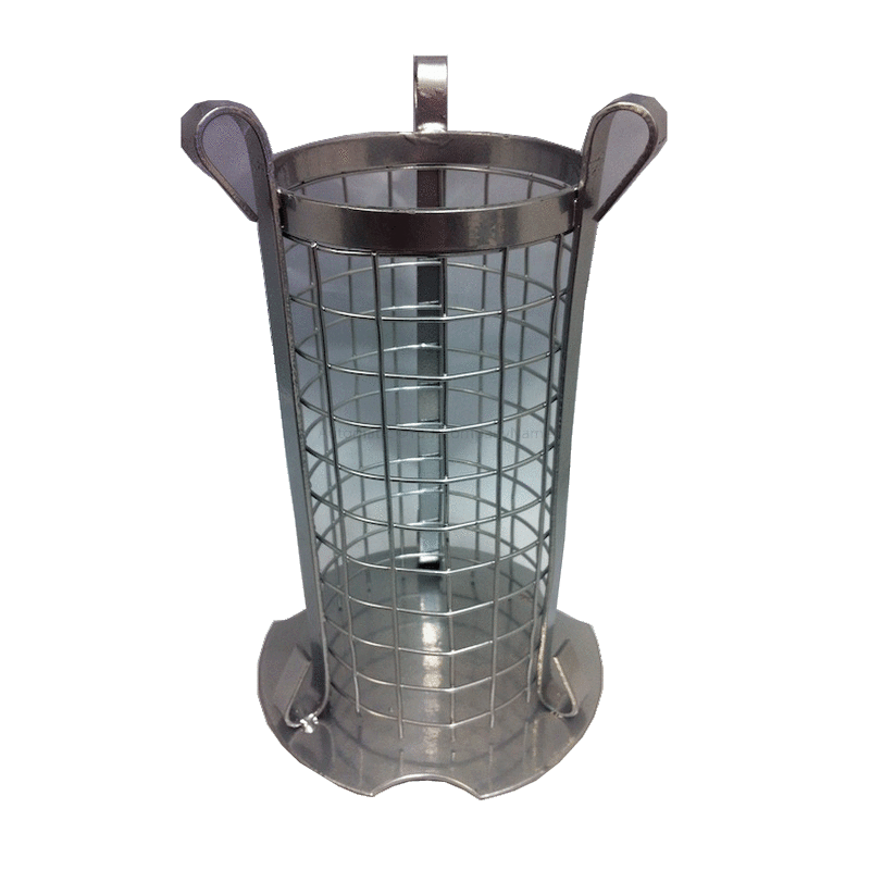 Silver candle holder 36494