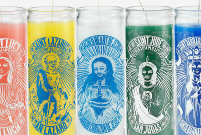 Catholic saint prayer candles