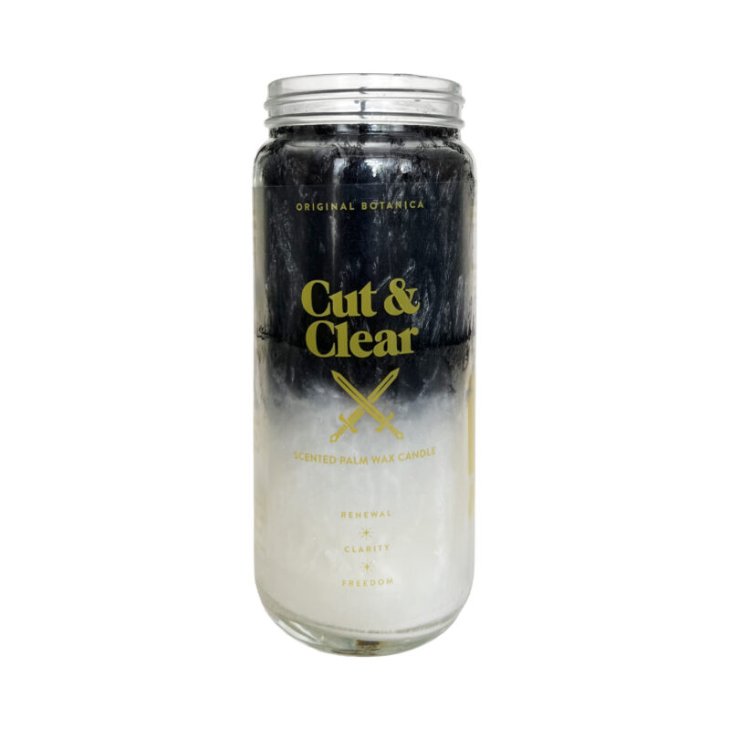 Cut and clear candle palm wax 01