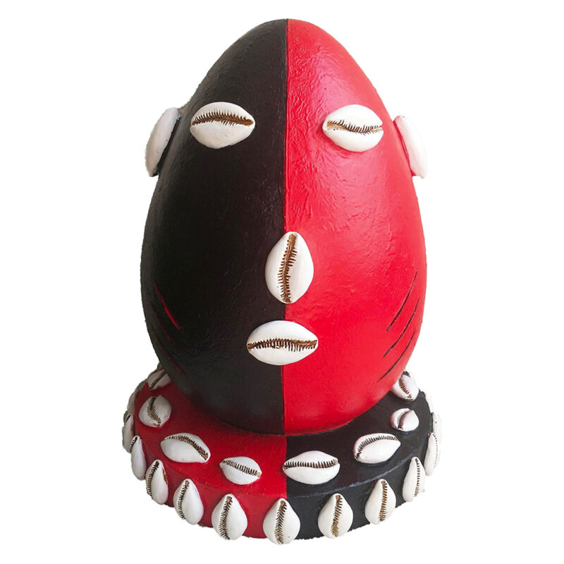 Decorated elegua head 96477