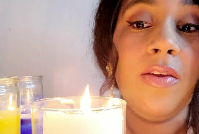 Interpreting how ritual candle burns