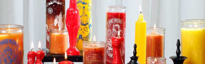 Religious ritual candles