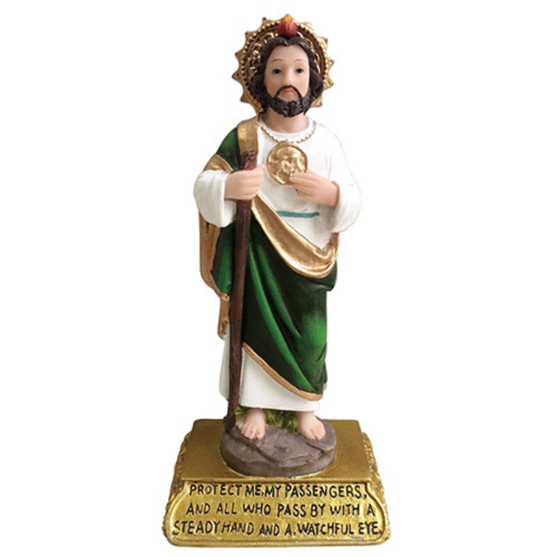 Saint Jude San Judas Car Ststue