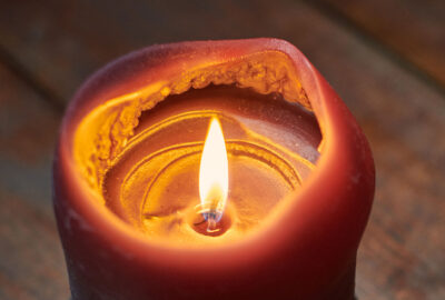 Virtual altar light prayer candles