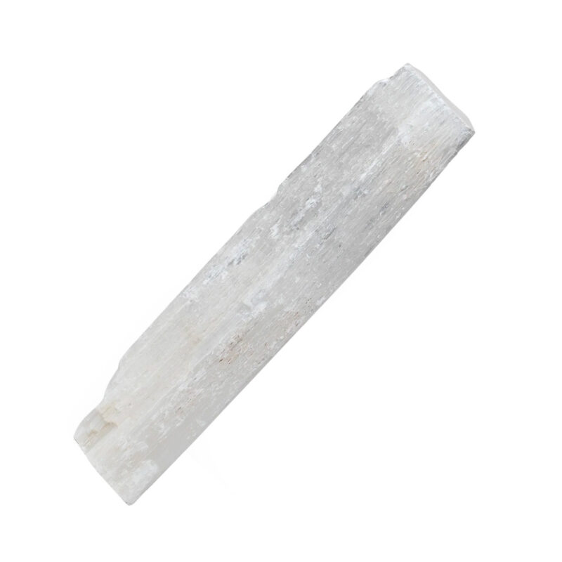 White selenite wand